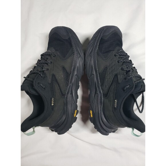 Hoka One One Anacapa 2 Women's Size 8B US Black Low GTX Hiking Shoes 1142830 - Picture 10 of 16